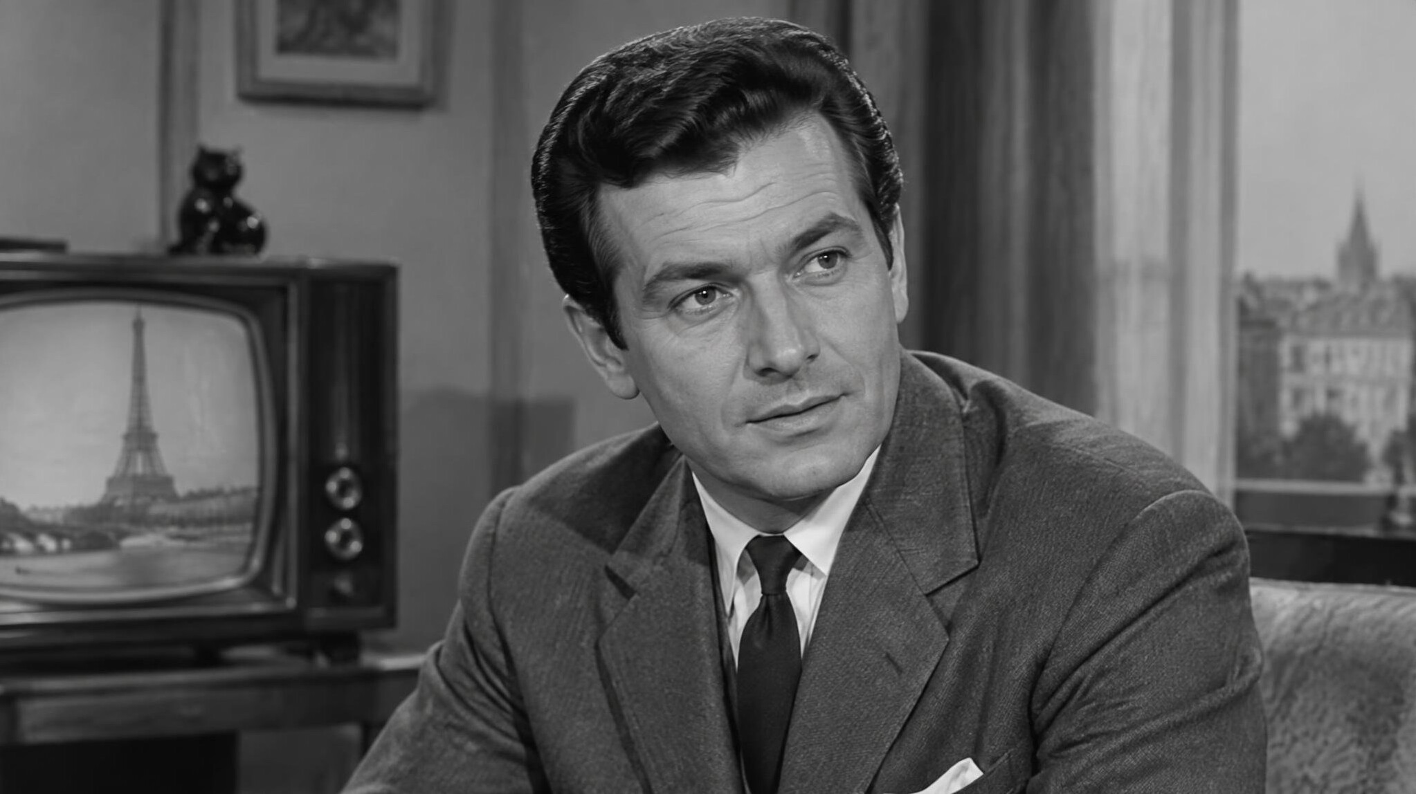 vintage french tv actor